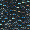 MIYUKI Round Rocaille Seed Beads #451 Gunmetal (Metallic)