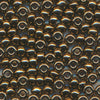 MIYUKI Round Rocaille Seed Beads #457 Bronze (Metallic)