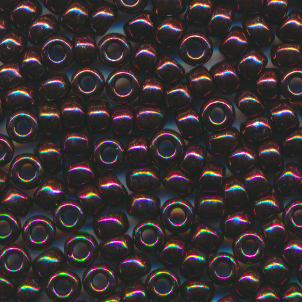 MIYUKI Round Rocaille Seed Beads #460 Red Gold (Metallic)