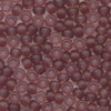 MIYUKI Round Rocaille Seed Beads #142F Light Ametyst (Transparent Frost)