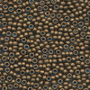 MIYUKI Round Rocaille Seed Beads #2006 Bronze (Metallic Frost)