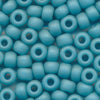 MIYUKI Round Rocaille Seed Beads #2029 Light Blue Luster (Opaque Frost)