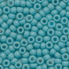 MIYUKI Round Rocaille Seed Beads #2029 Light Blue Luster (Opaque Frost)