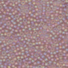 MIYUKI Round Rocaille Seed Beads #142FR Light Amethyst (Transparent Frost Rainbow)