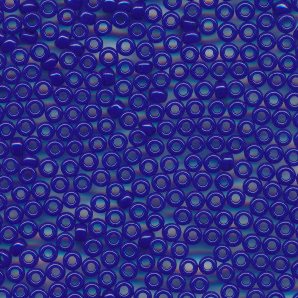 MIYUKI Round Rocaille Seed Beads #414 Lapis (Opaque)