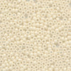 MIYUKI Round Rocaille Seed Beads #491 Ivory (Opaque)