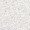 MIYUKI Round Rocaille Seed Beads #402 White (Opaque)