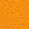 MIYUKI Round Rocaille Seed Beads #405 Light Orange (Opaque)