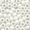 MIYUKI Round Rocaille Seed Beads #402 White (Opaque)