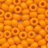 MIYUKI Round Rocaille Seed Beads #405 Light Orange (Opaque)