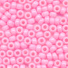 MIYUKI Round Rocaille Seed Beads #415 Dyed Pink (Opaque)