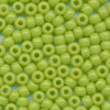 MIYUKI Round Rocaille Seed Beads #416 Yellow Green (Opaque)