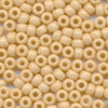 MIYUKI Round Rocaille Seed Beads #493 Camel (Opaque)