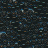 MIYUKI Round Rocaille Seed Beads #401 Black (Opaque)