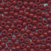 MIYUKI Round Rocaille Seed Beads #409 Dark Brown (Opaque)