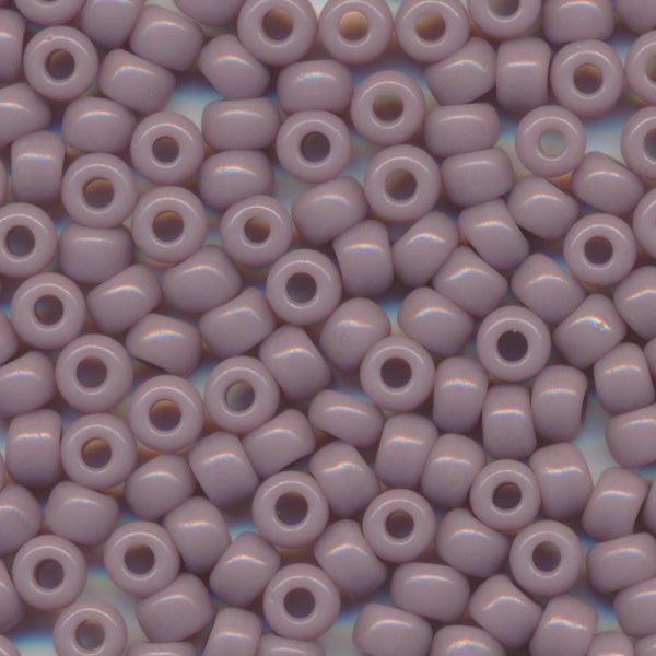 MIYUKI Round Rocaille Seed Beads #410 Lilac (Opaque)