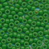 MIYUKI Round Rocaille Seed Beads #411 Green (Opaque)