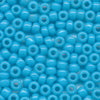 MIYUKI Round Rocaille Seed Beads #413 Light Blue (Opaque)