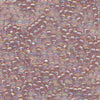 MIYUKI Round Rocaille Seed Beads #256 Light Amethyst (Transparent Rainbow)