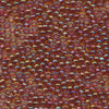 MIYUKI Round Rocaille Seed Beads #257 Light Brown (Transparent Rainbow)