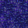MIYUKI Round Rocaille Seed Beads #20 Cobalt (Silverline)
