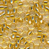 MIYUKI Round Rocaille Seed Beads #3 Golden Brown (Silverline)