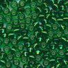 MIYUKI Round Rocaille Seed Beads #16 Green (Silverline)