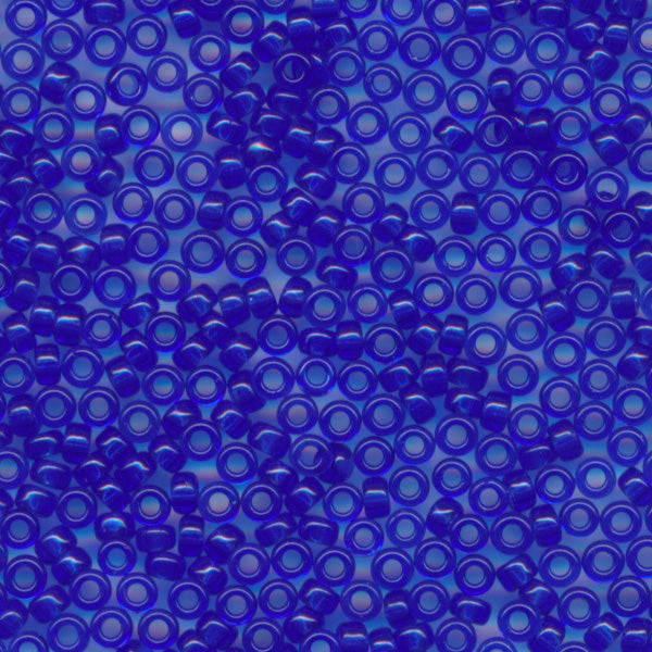 MIYUKI Round Rocaille Seed Beads #151 Cobalt (Transparent)