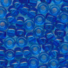 MIYUKI Round Rocaille Seed Beads #150 Blue (Transparent)