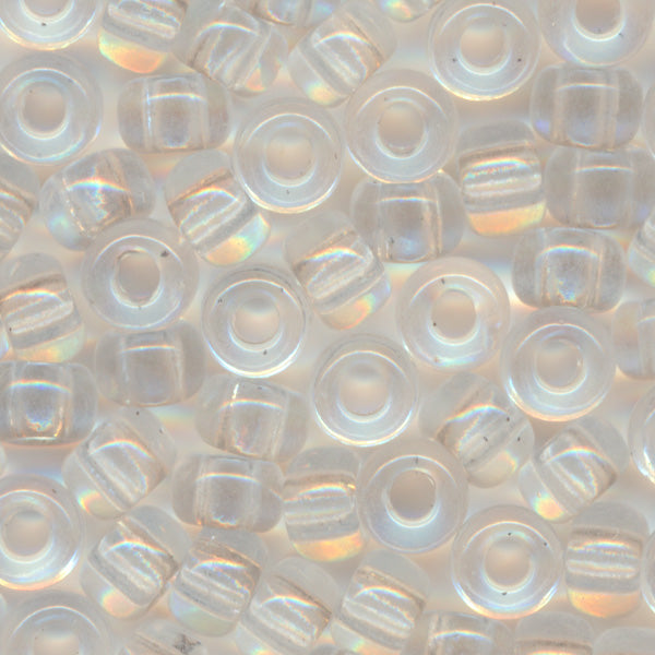 MIYUKI Round Rocaille Seed Beads #131 Crystal (Transparent)