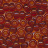 MIYUKI Round Rocaille Seed Beads #134 Light Brown (Transparent)