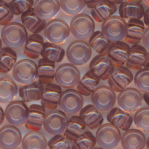 MIYUKI Round Rocaille Seed Beads #142 Light Ametyst (Transparent)