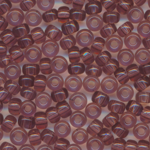 MIYUKI Round Rocaille Seed Beads #142 Light Ametyst (Transparent)